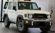 New Toyota Land Cruiser 76 Series 2024 White for sale
