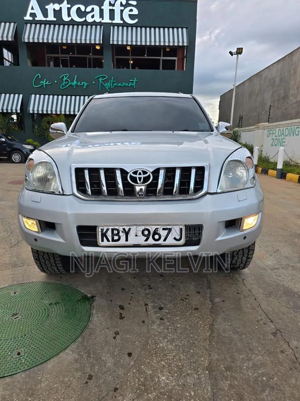 Toyota Land Cruiser Prado 3.0 D-4D 5dr 2007 Silver