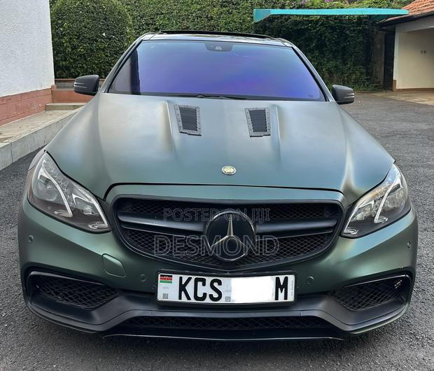 Mercedes-Benz E63 2014 Green
