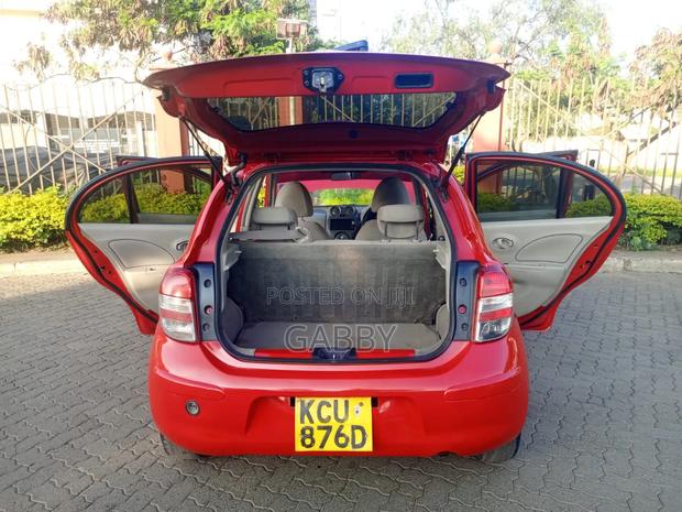 Nissan March 2012 Red
