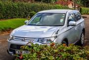 Mitsubishi Outlander SE 4dr SUV (2.4L 4cyl CVT) 2014 White for sale