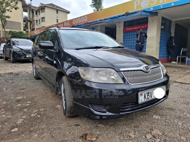 Toyota Corolla Fielder 2005 Black