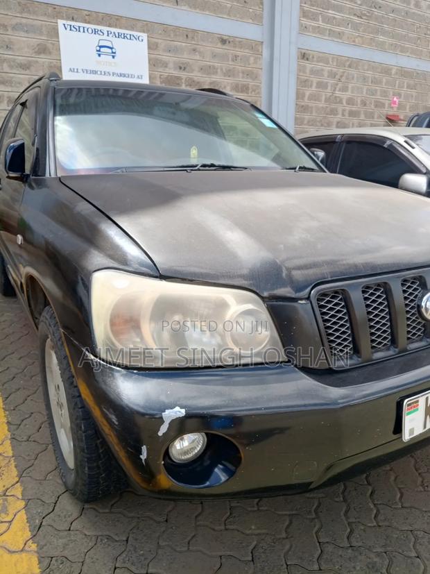 Toyota Kluger 2005 Black