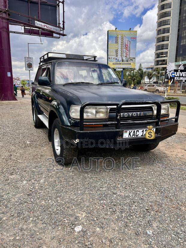 Toyota Land Cruiser 80 Wagon 1992 Green