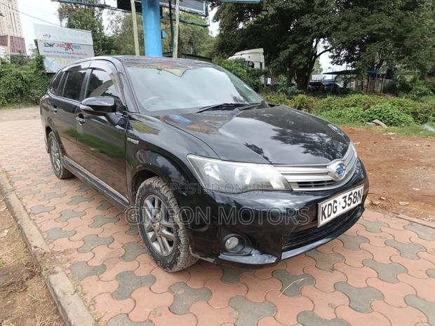 Toyota Corolla Fielder 2014 Black