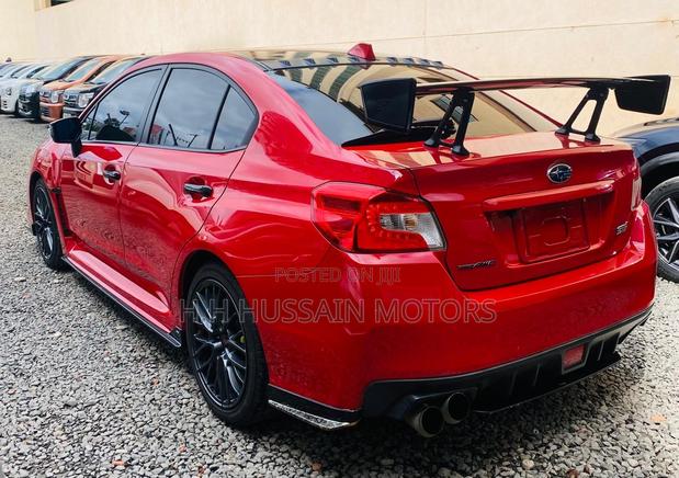 Subaru WRX STI 2019 Red