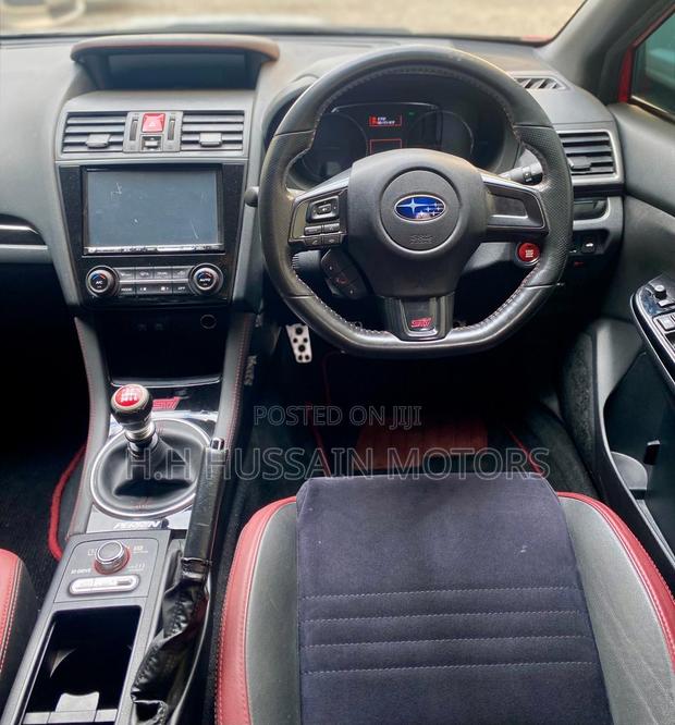 Subaru WRX STI 2019 Red