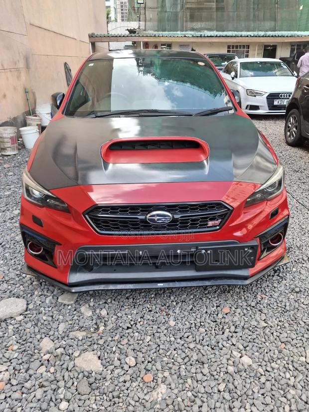 Subaru WRX STI 2019 Red