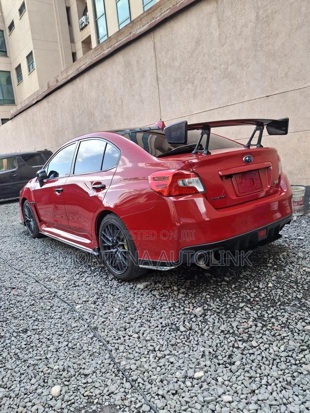 Subaru WRX STI 2019 Red