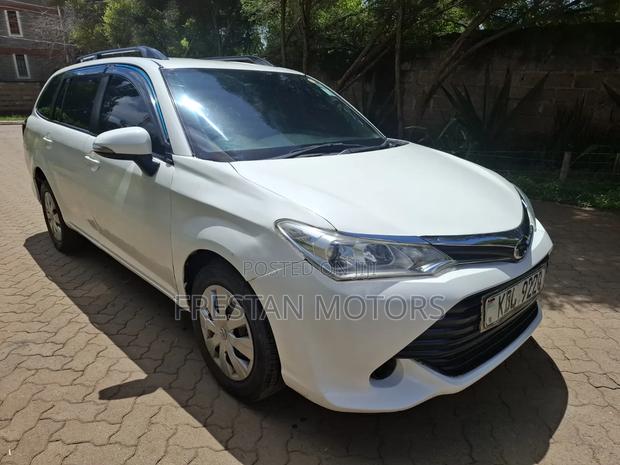 Toyota Corolla Fielder 2015 White