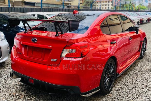 Subaru WRX STI 2019 Red
