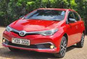 Toyota Auris 2017 Red for sale