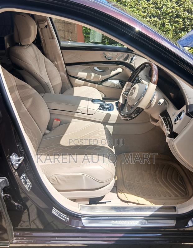 Mercedes-Benz S-Class 2018 Burgundy