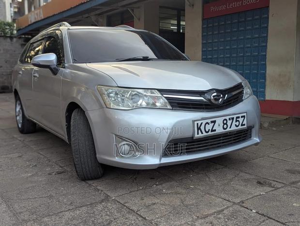 Toyota Corolla Fielder 2013 Silver