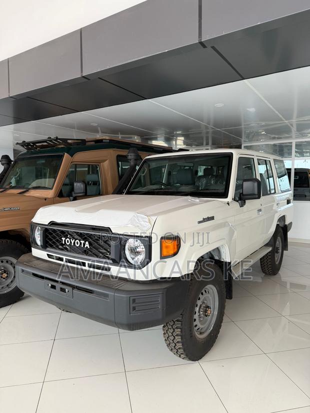New Toyota Land Cruiser 76 Series 2024 White