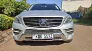 Mercedes-Benz M Class 2014 Silver for sale