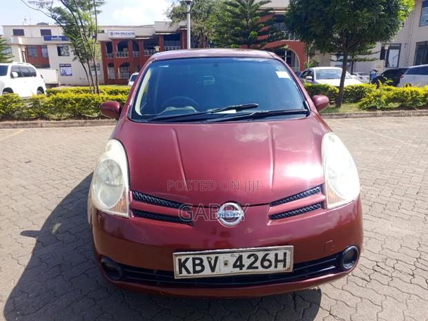 Nissan Note 2006 Maroon