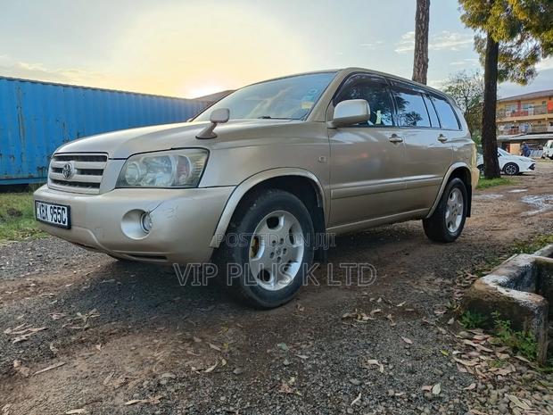Toyota Kluger 2007 Gold