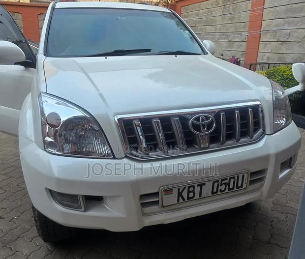 Toyota Land Cruiser Prado 3.0 D-4D 3dr 2007 White