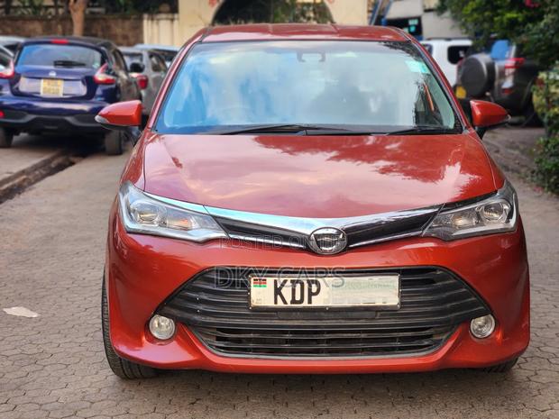 Toyota Corolla Fielder 2017 Orange