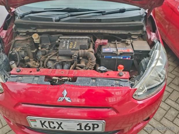 Mitsubishi Mirage 2012 Red