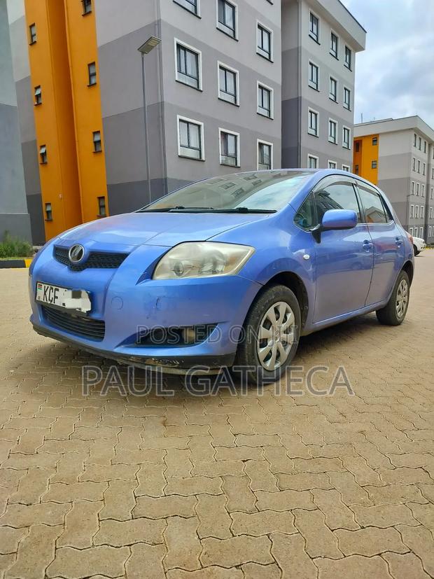 Toyota Auris 2009 Blue