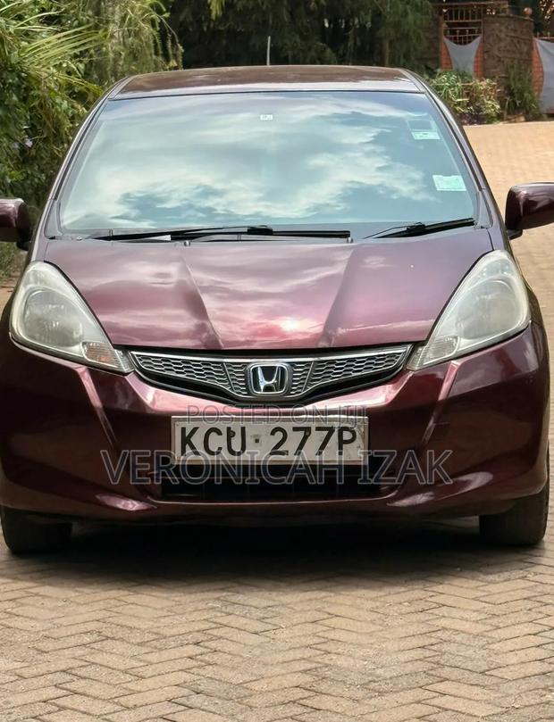 Honda Fit 2012 Burgundy