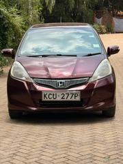 Honda Fit 2012 Burgundy for sale