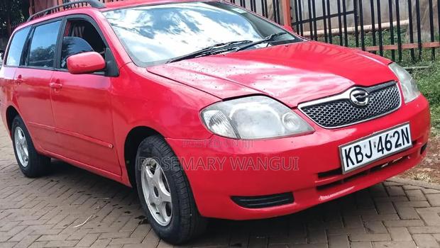 Toyota Corolla Fielder 2004 Red