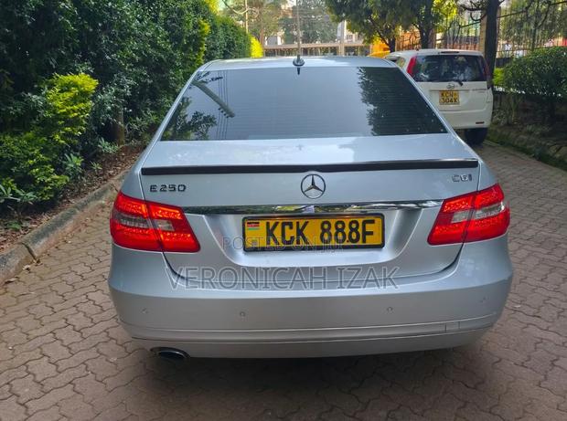 Mercedes-Benz E250 2009 Silver