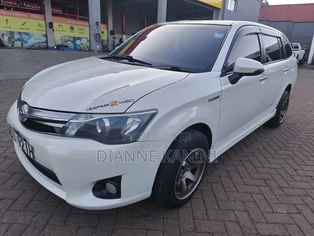 Toyota Corolla Fielder 2015 White