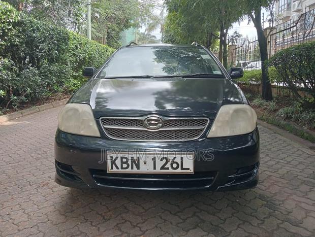Toyota Corolla Fielder 2004 Black