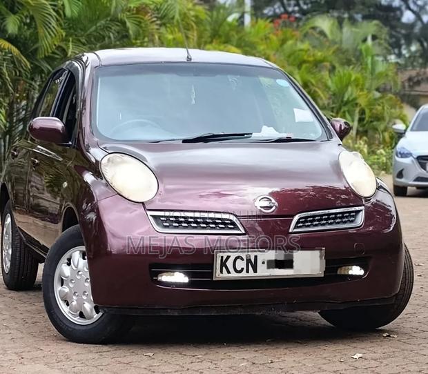 Nissan March 2011 Burgundy