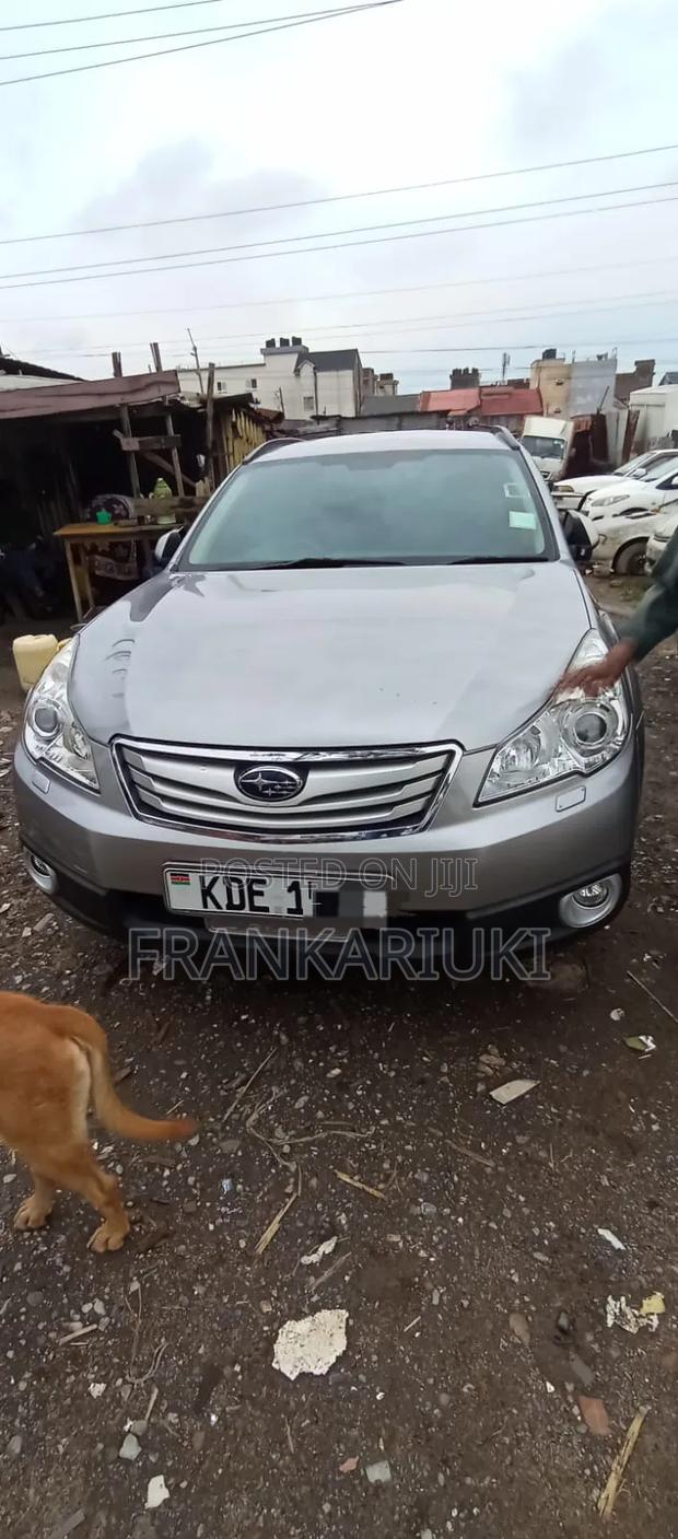 Subaru Outback 2013 Silver