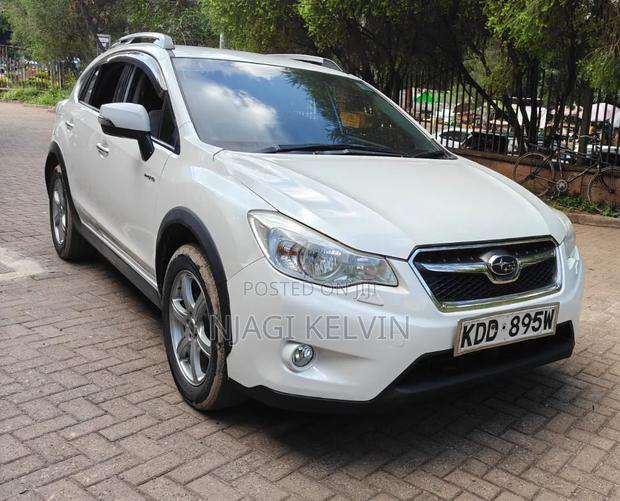 Subaru XV Hybrid 2014 White