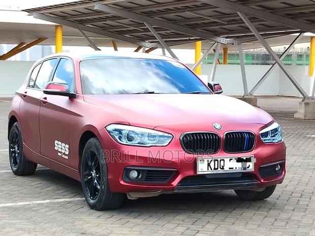 BMW 118i 2016 Burgundy