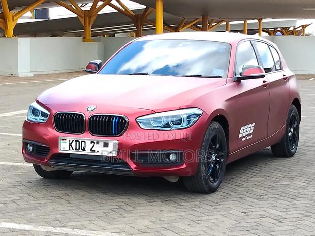 BMW 118i 2016 Burgundy