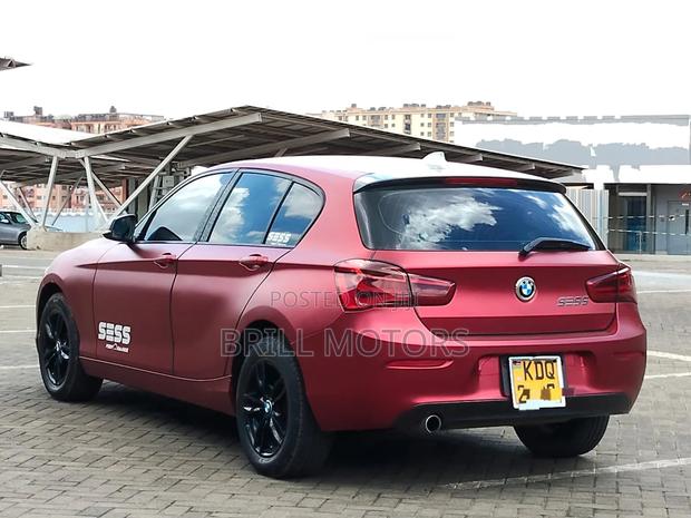 BMW 118i 2016 Burgundy