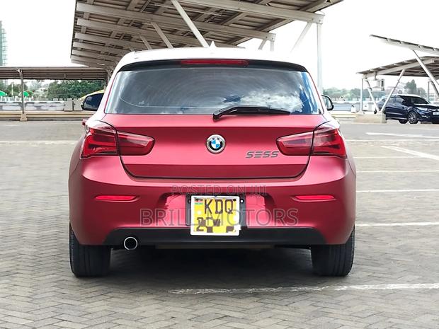 BMW 118i 2016 Burgundy
