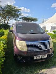 Nissan Elgrand 2009 Burgundy for sale