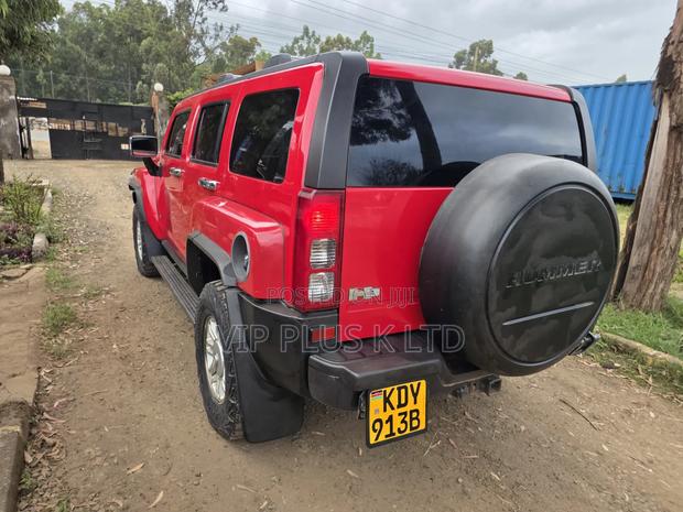 Hummer H3 SUV 2007 Red