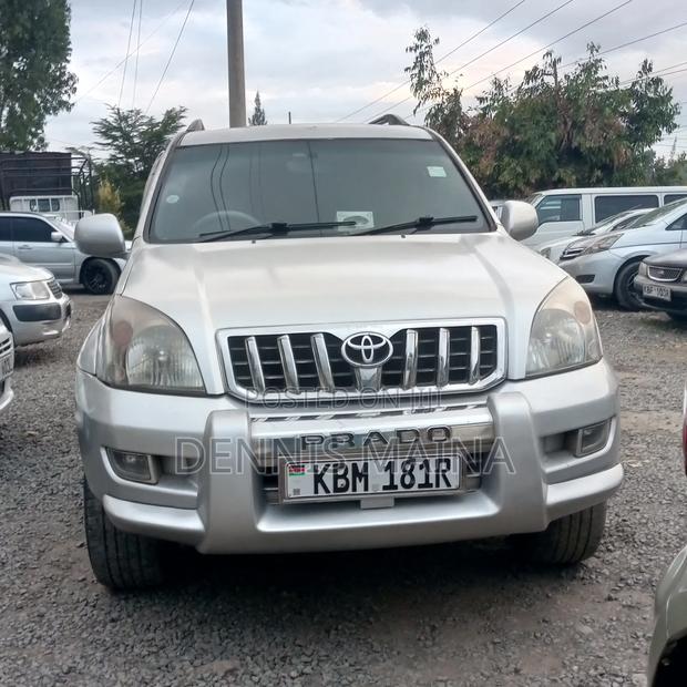 Toyota Land Cruiser Prado 2004 Silver