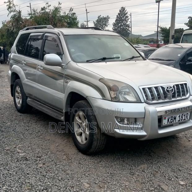 Toyota Land Cruiser Prado 2004 Silver