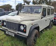 Land Rover Defender Puma 110 2.4 TD 2011 White for sale