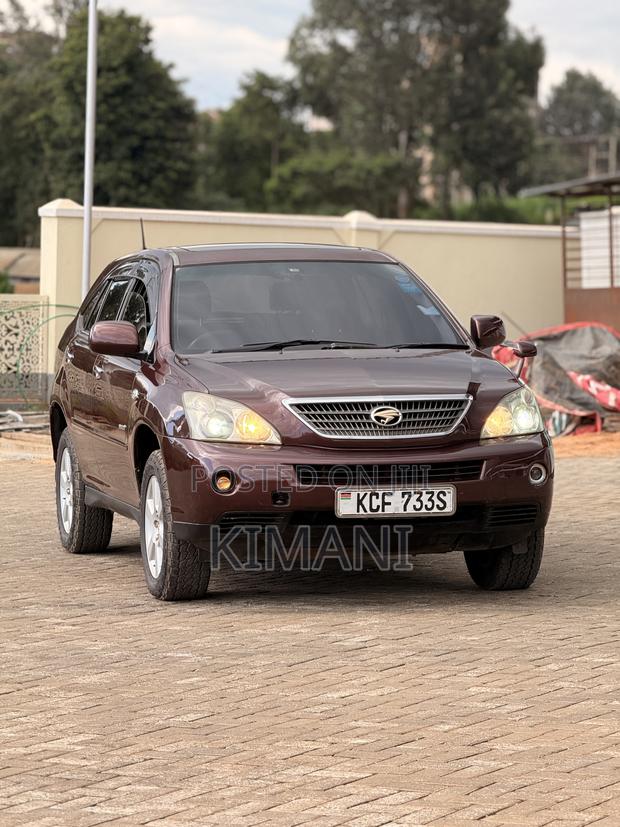 Toyota Harrier 3.3 Hybrid 4WD 2012 Maroon