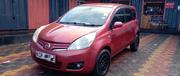 Nissan Note 1.6 Petrol 2011 Red for sale