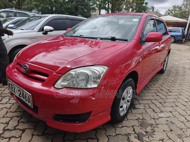 Toyota Allex 2006 Red