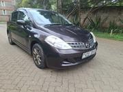 Nissan Tiida 2012 Burgundy for sale