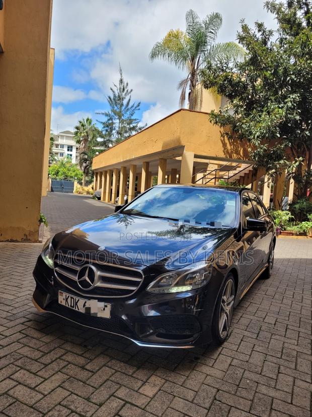 Mercedes-Benz E250 2015 Black