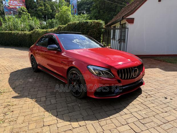 Mercedes-Benz C63 2016 Red